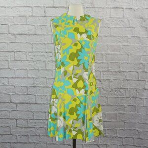 Vintage 60s Floral Mod Shift Dress